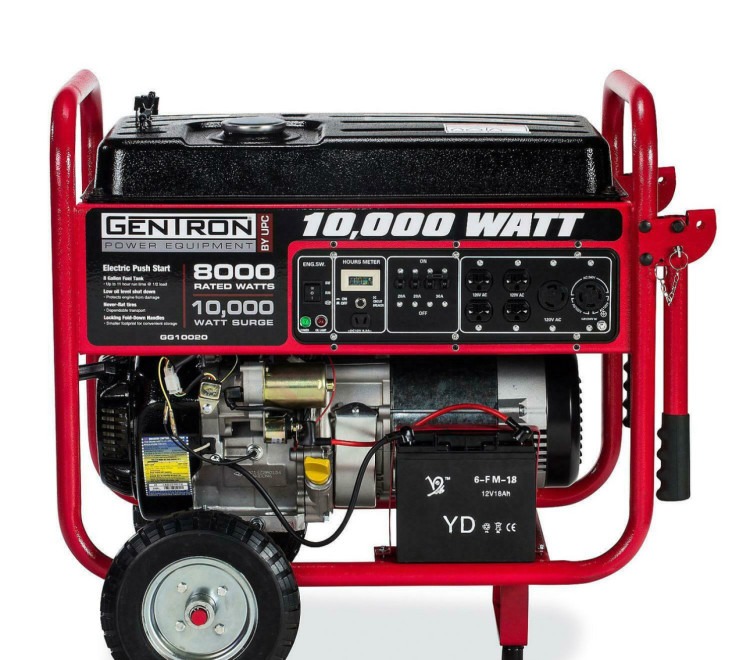 10k Electric Gas Portable Generator