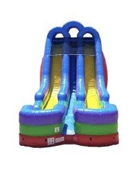 IMG 7061 1761674380 19 FT DOUBLE LANE RAINBOW SLIDE